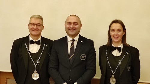 Artur Vaso e i Sommelier in servizio