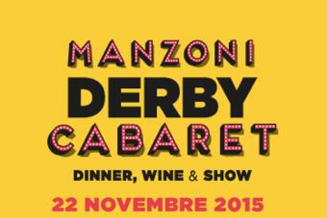 Manzoni Derby Cabaret. Terzo appuntamento 22 novembre