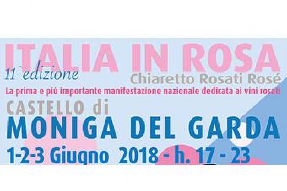Italia in Rosa, dall’1 al 3 giugno la grande festa dei rosé