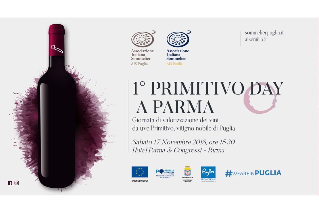 A Parma il Primitivo Day con AIS Puglia e AIS Emilia