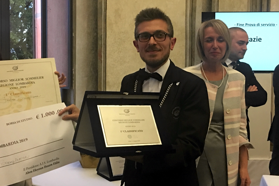 È Fabio Scaglione il Miglior Sommelier della Lombardia 2019