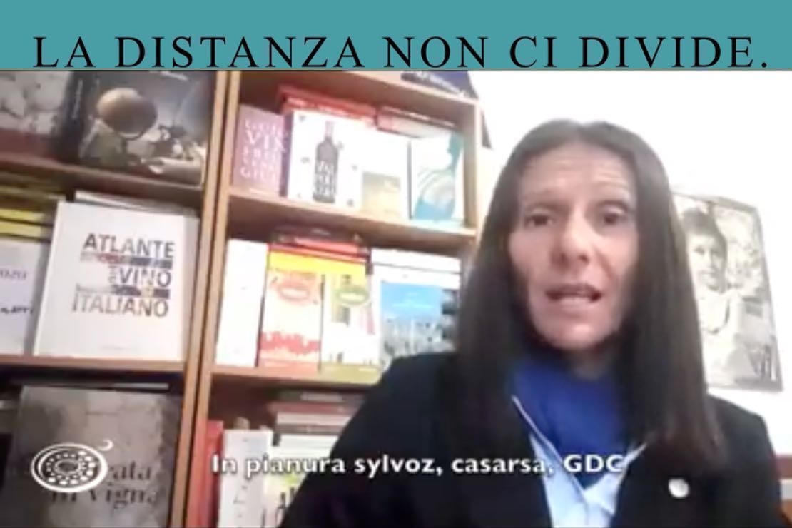 #ladistanzanoncidivide. Il Lambrusco di Sorbara con Maura Gigatti