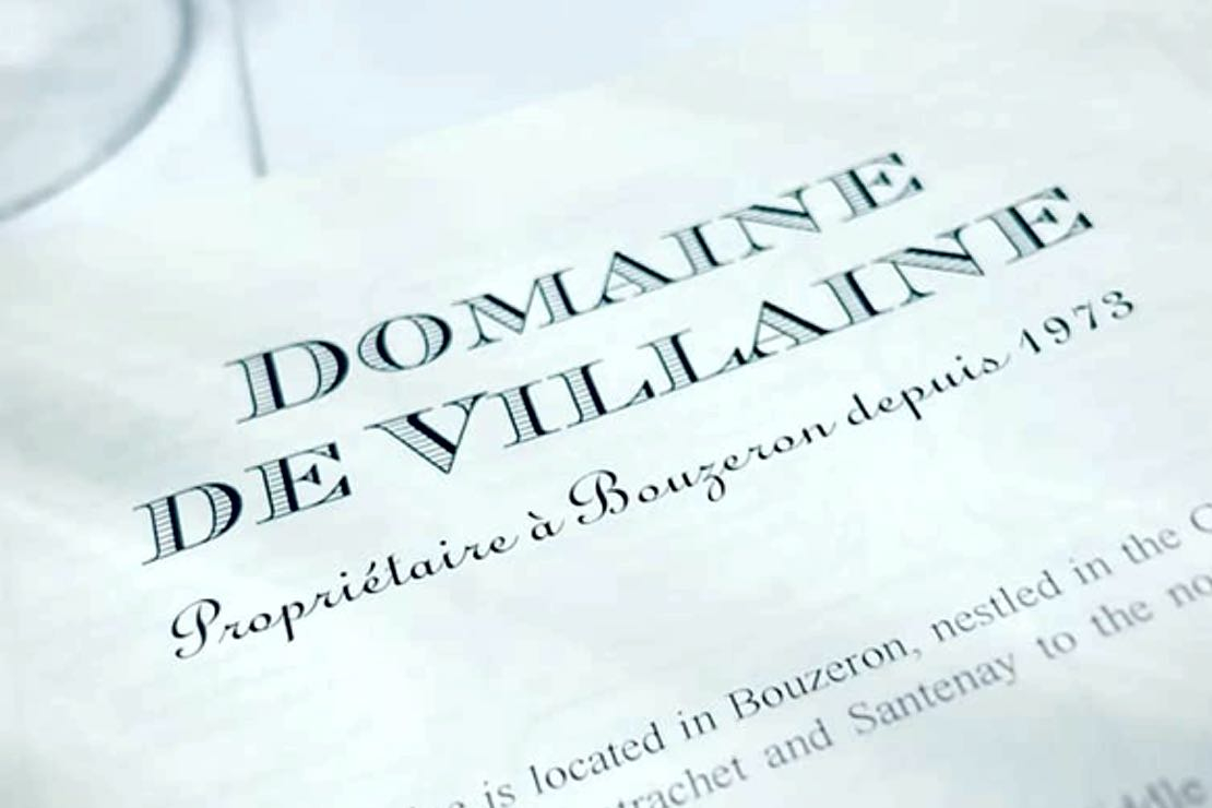 Domaine de Villane, il pensiero di Borgogna arriva in Brianza