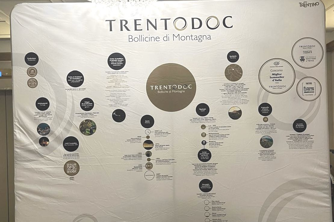 A Milano sfilano le bollicine Trentodoc