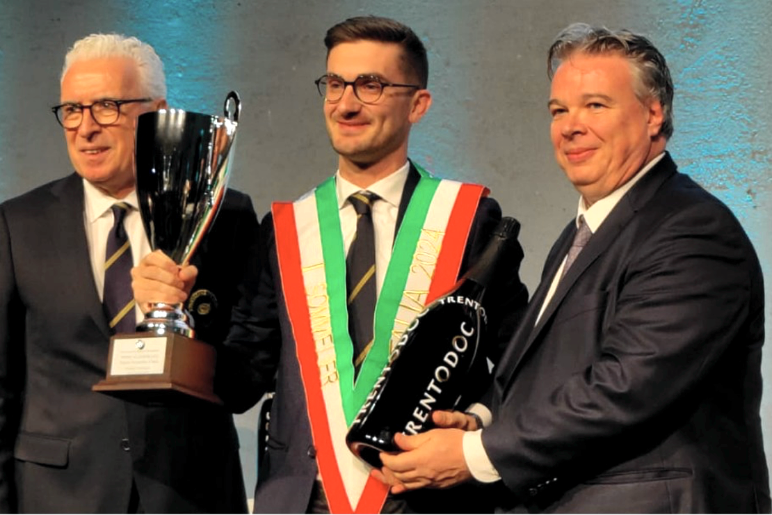 Andrea Gualdoni è il Miglior Sommelier d'Italia