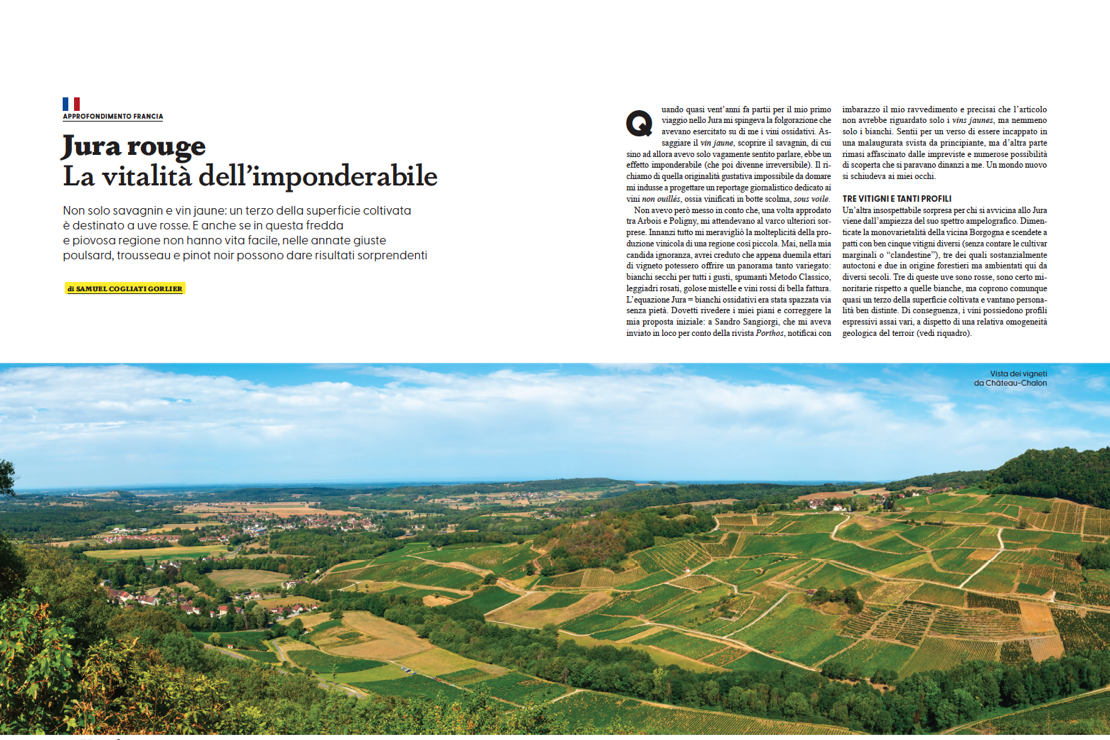 Jura rouge. La vitalità dell’imponderabile