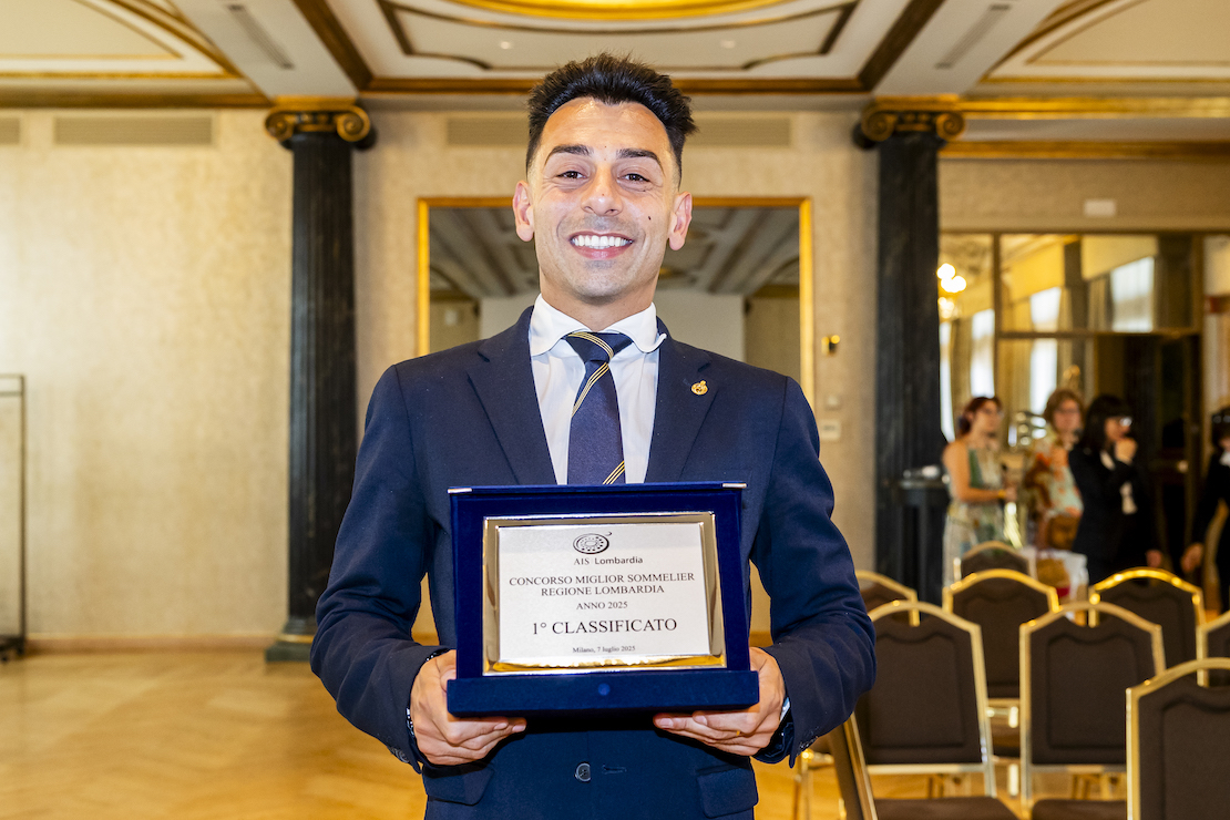 Cristian Russomanno è il Miglior Sommelier della Lombardia 2025