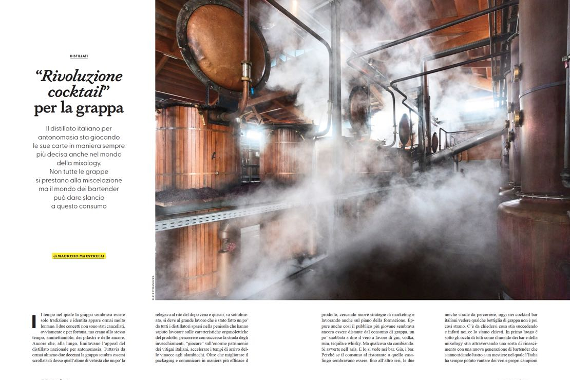 “Rivoluzione cocktail” per la grappa
