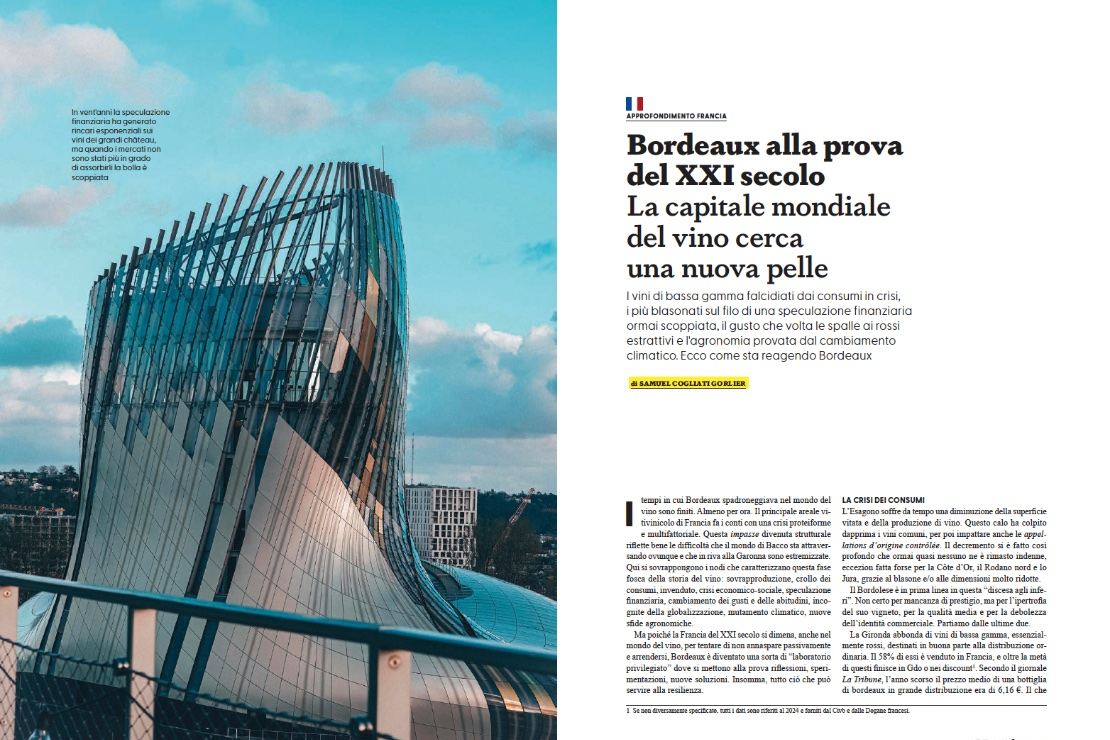 Bordeaux alla prova del XXI secolo. La capitale mondiale del vino cerca una nuova pelle