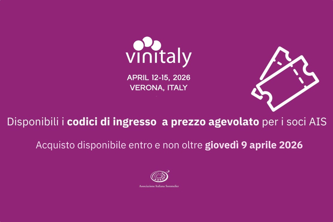 Ingressi scontati con AIS a Vinitaly 2026