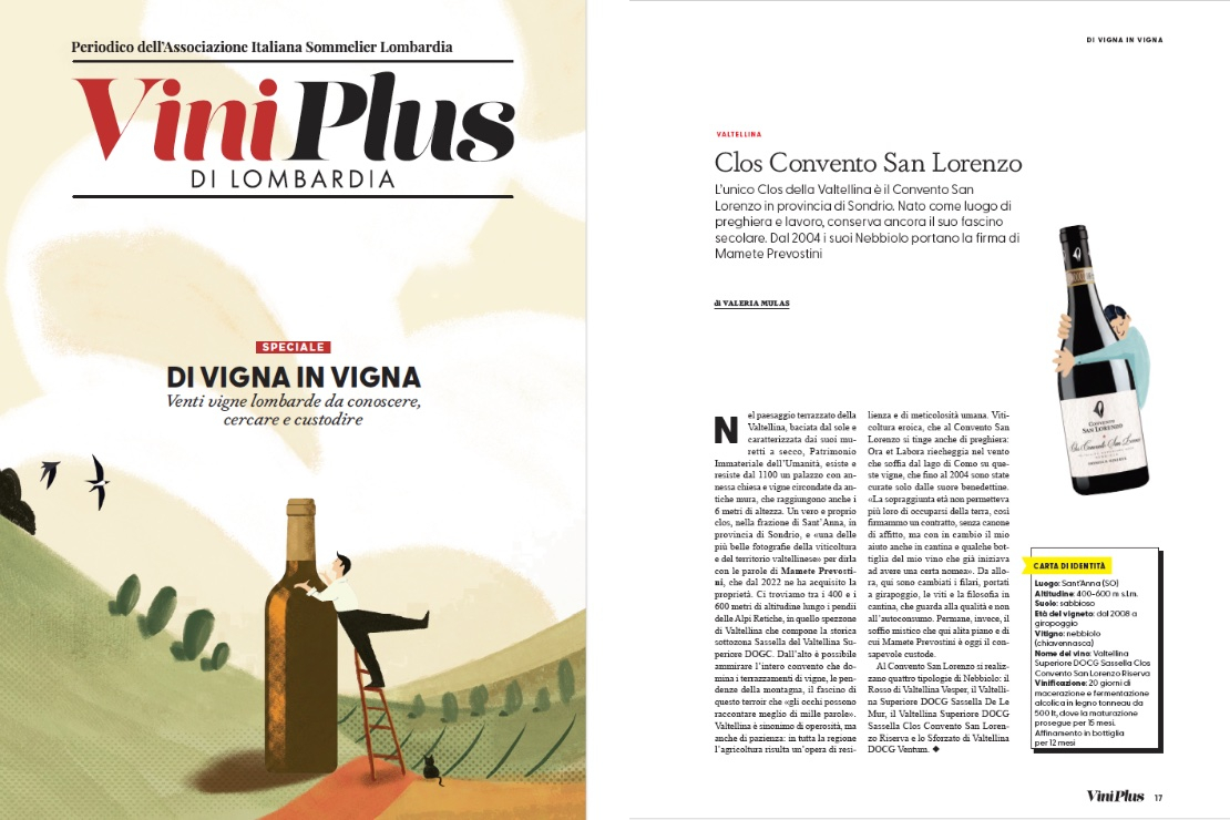 Di Vigna in Vigna - Clos Convento San Lorenzo