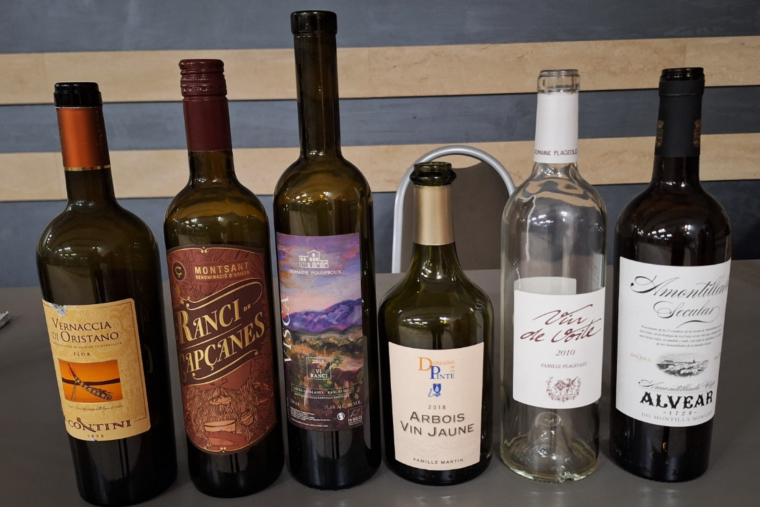 I vini ossidativi secchi non fortificati