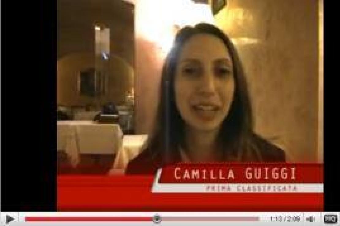 Camilla Guiggi è la miglior assaggiatrice di grappa in Lombardia