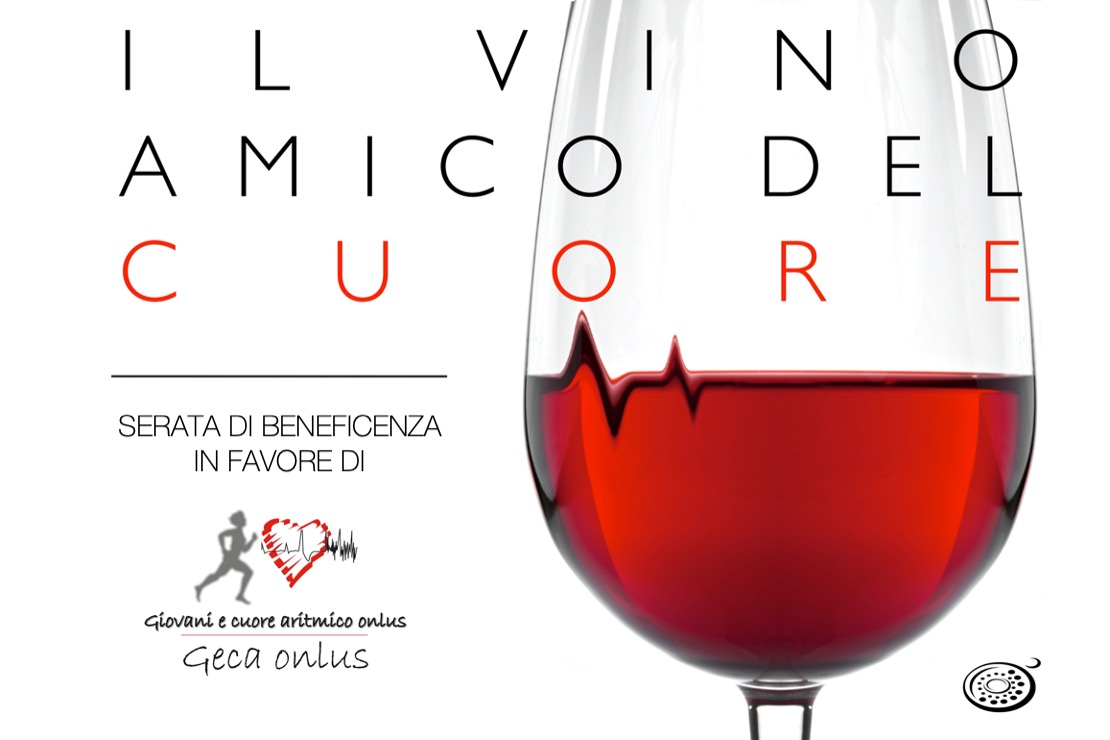 Il vino amico del cuore. Serata di beneficenza a favore di Geca Onlus