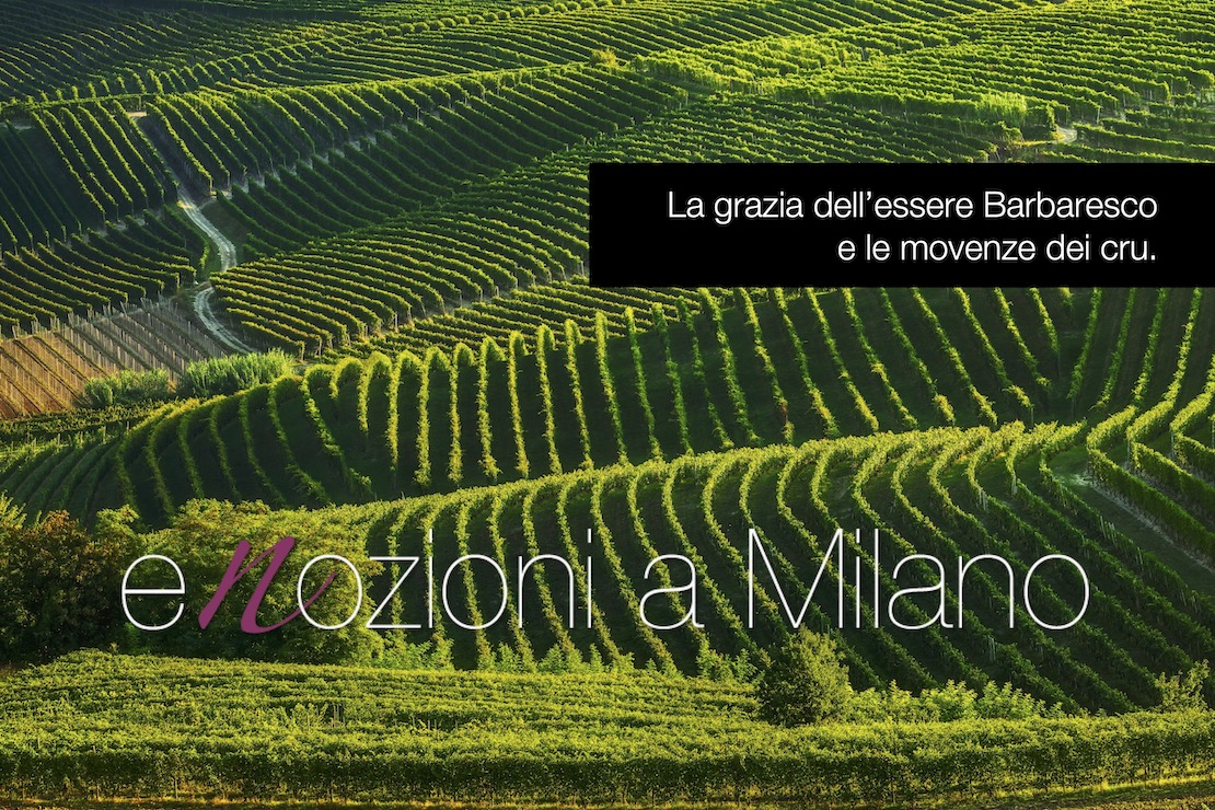 Enozioni a Milano 2022 - La grazia dell’essere Barbaresco e le movenze del cru