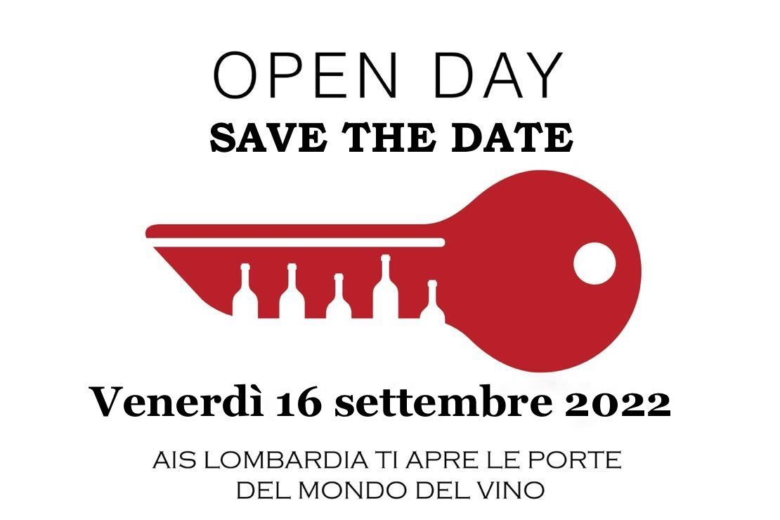 Open Day 2022. AIS Lombardia ti apre le porte del mondo del vino