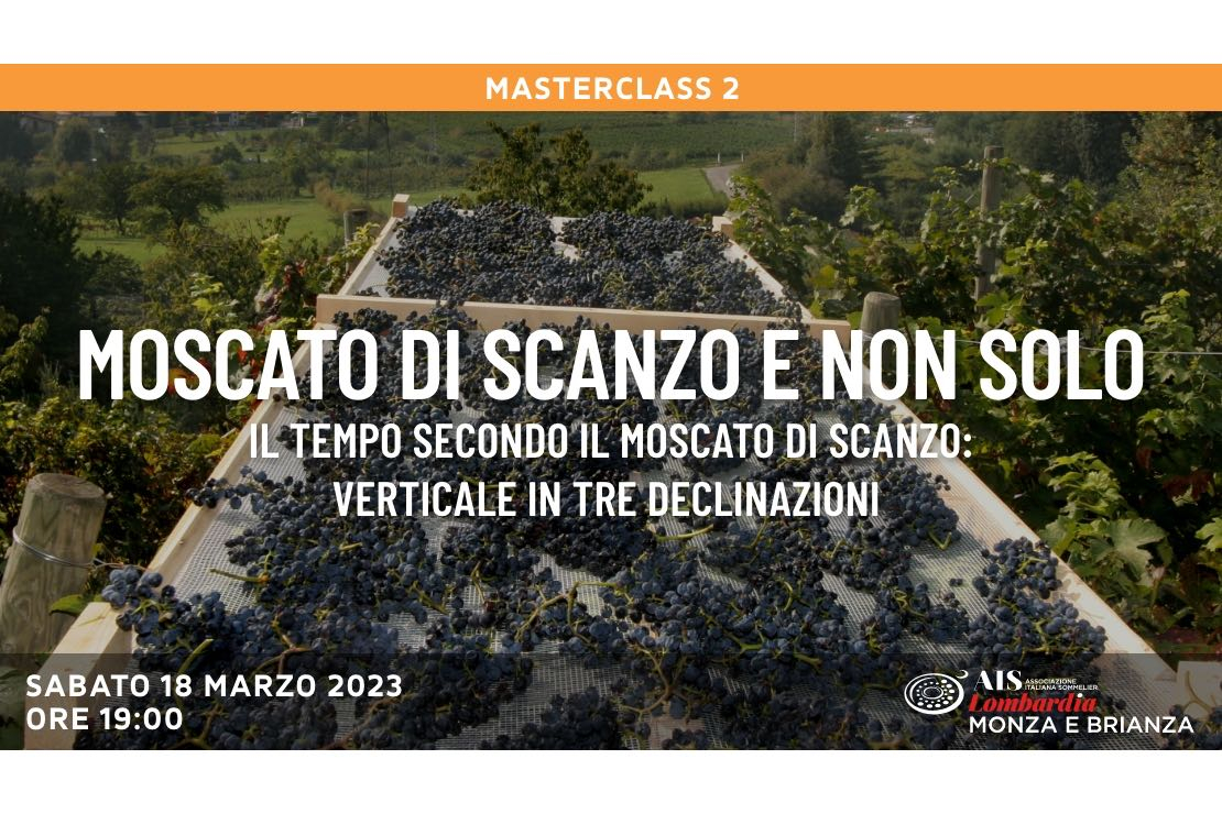 Moscato di Scanzo e non solo - Masterclass 2