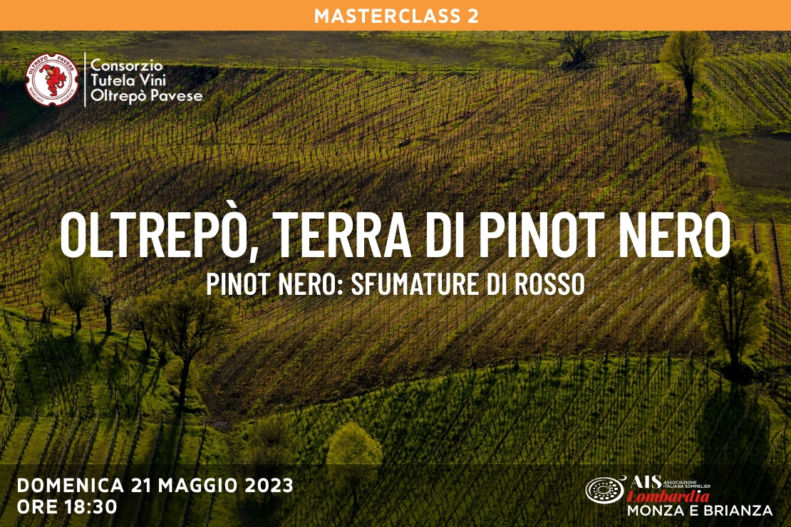 Oltrepò, terra di Pinot Nero - Masterclass | Pinot Nero: sfumature di rosso