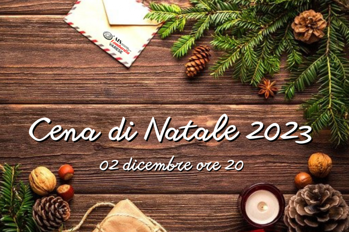 Scambiamoci gli auguri! Cena di Natale 2023 con AIS Varese