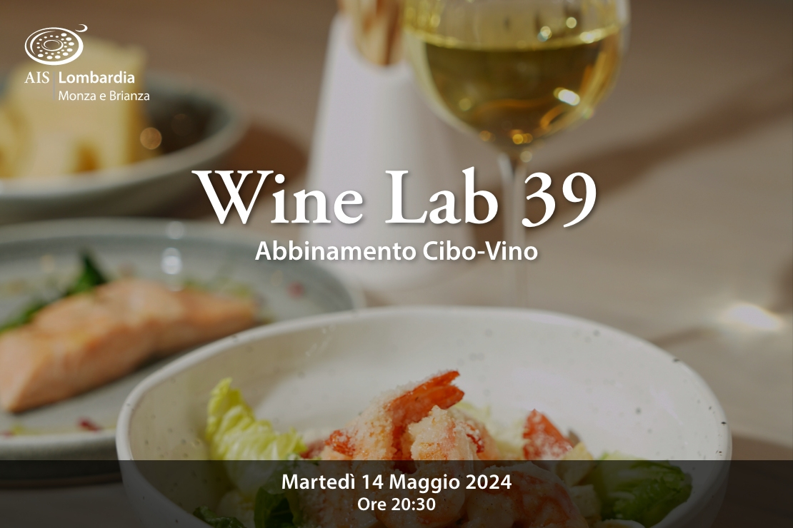 Wine Lab 39 - Abbinamento Cibo-Vino