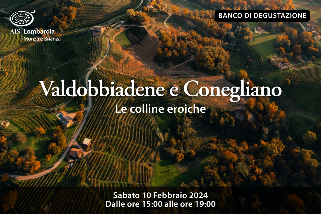 Banco di degustazione Valdobbiadene e Conegliano