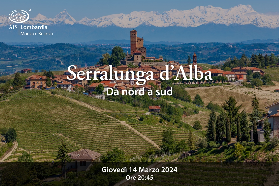 Serralunga d'Alba. Da nord a sud
