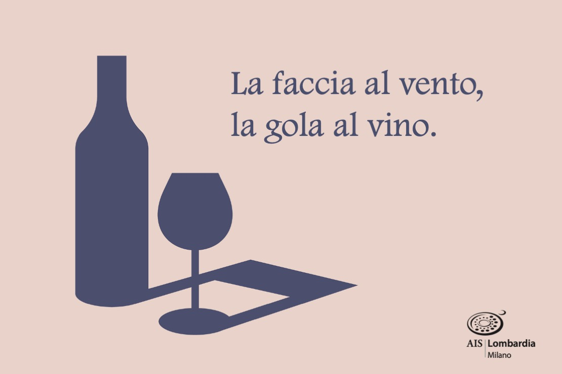 La faccia al vento, la gola al vino