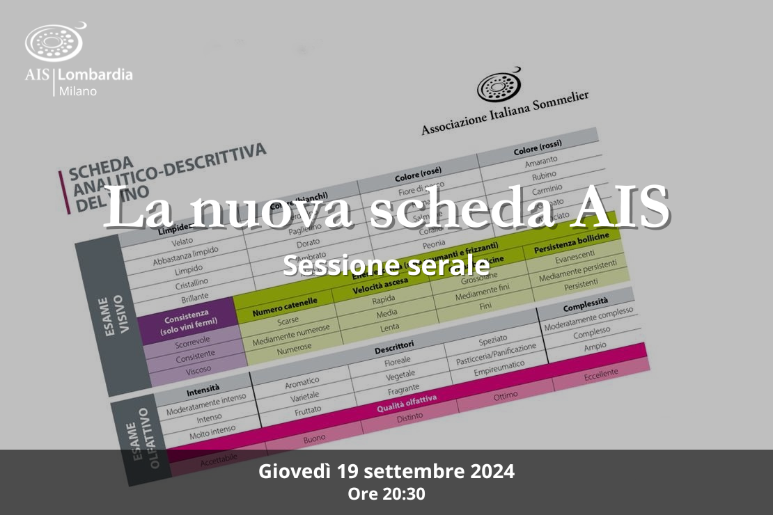 La nuova scheda AIS - Sessione serale