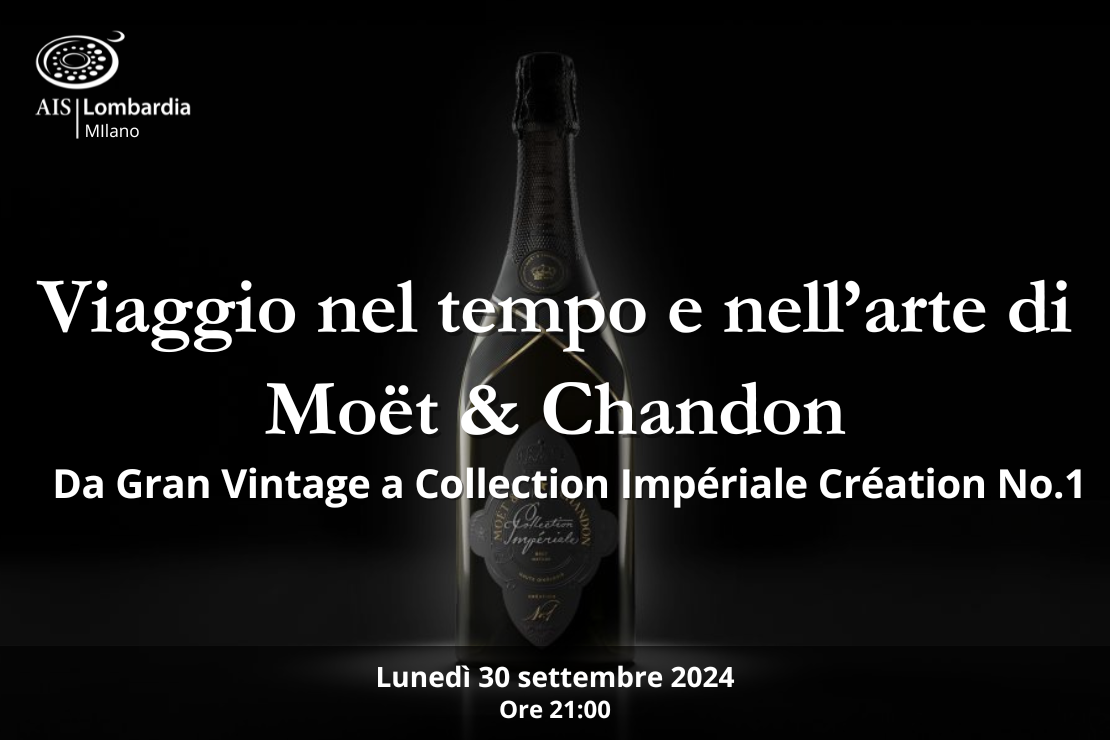 Viaggio nel tempo e nell'arte di Moët & Chandon.Da Gran Vintage a Collection Impériale Création No.1