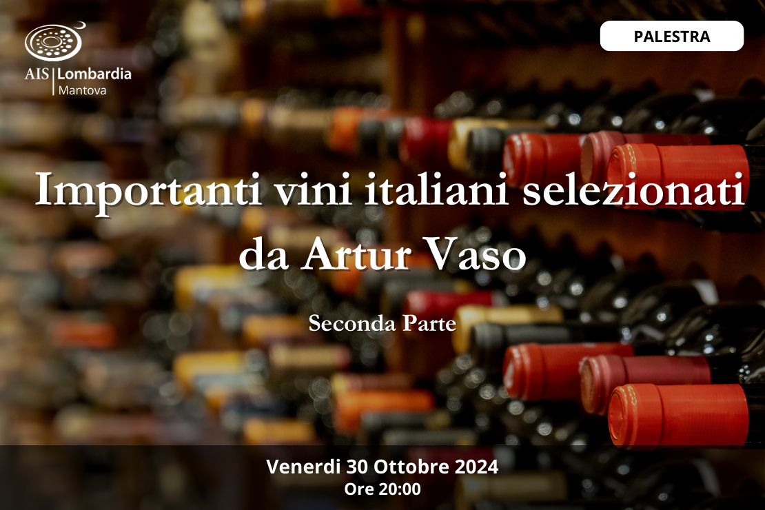 Importanti vini italiani selezionati da Artur Vaso - Seconda Parte