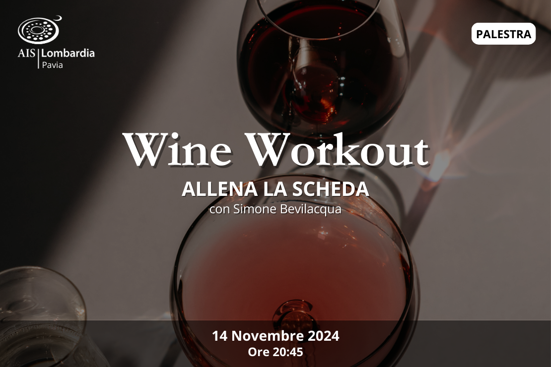 Wine Workout |  Allena la scheda 14/11