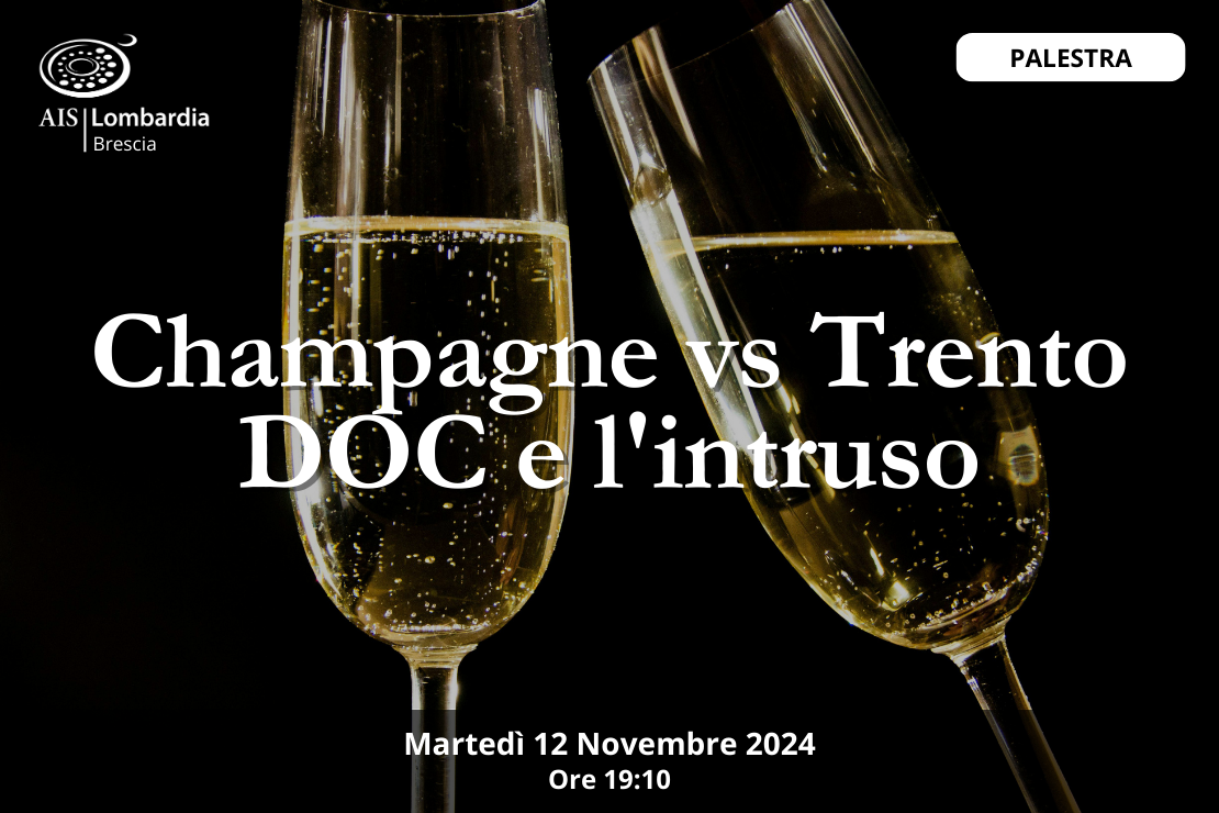 Palestra | Champagne vs. Trento DOC e l’intruso