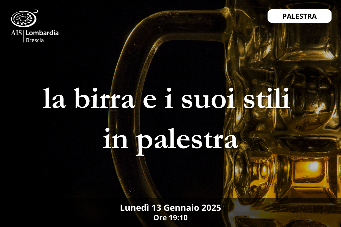 Palestra| La Birra e i suoi stili
