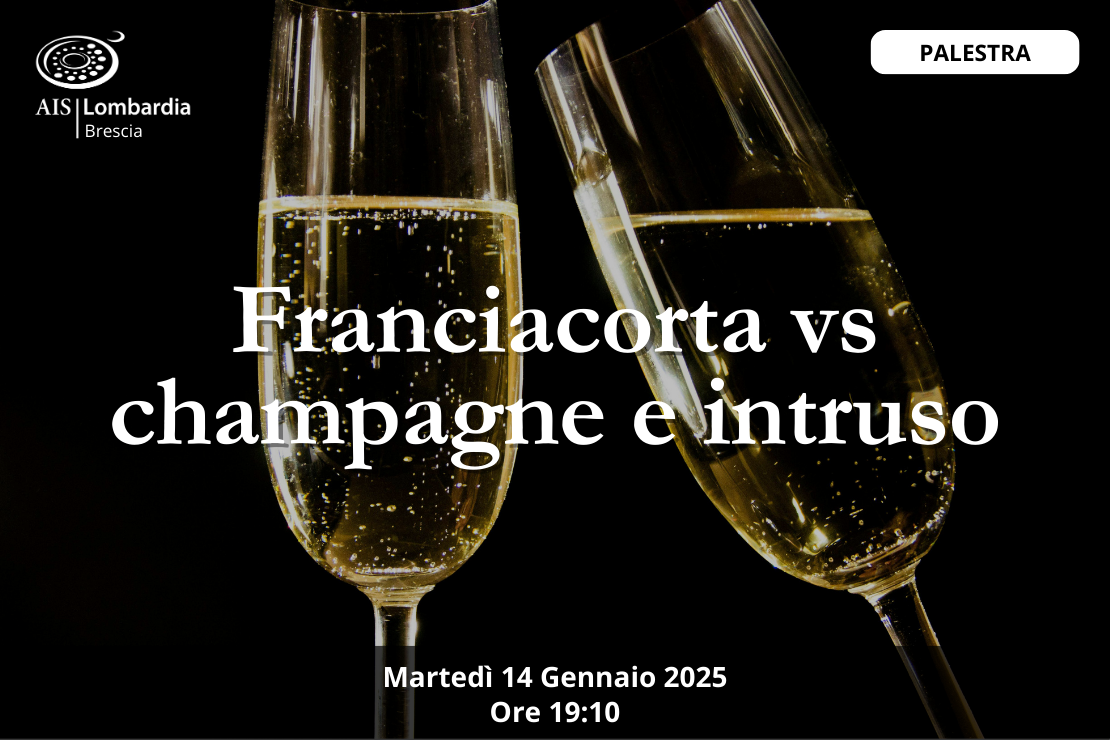 Palestra| Franciacorta vs. Champagne e intruso