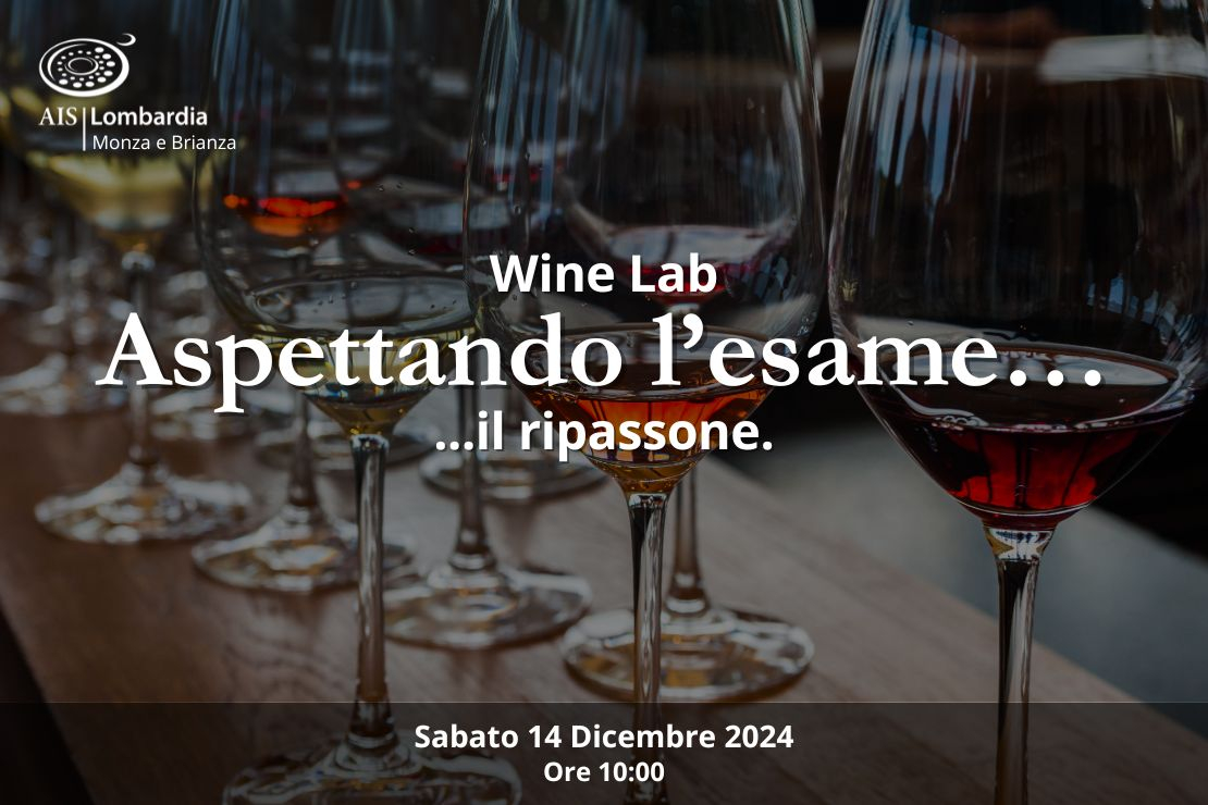 Wine Lab. Aspettando l'esame...il ripassone