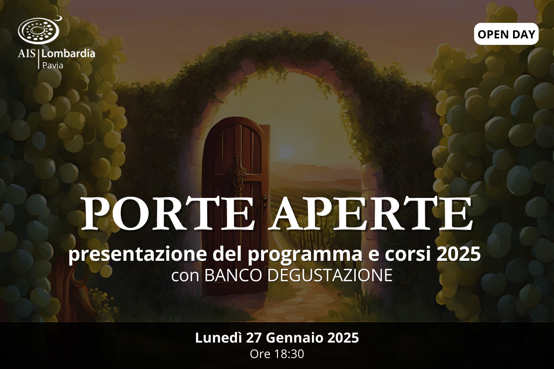 Porte Aperte AIS Pavia - Corsi e programma 2025