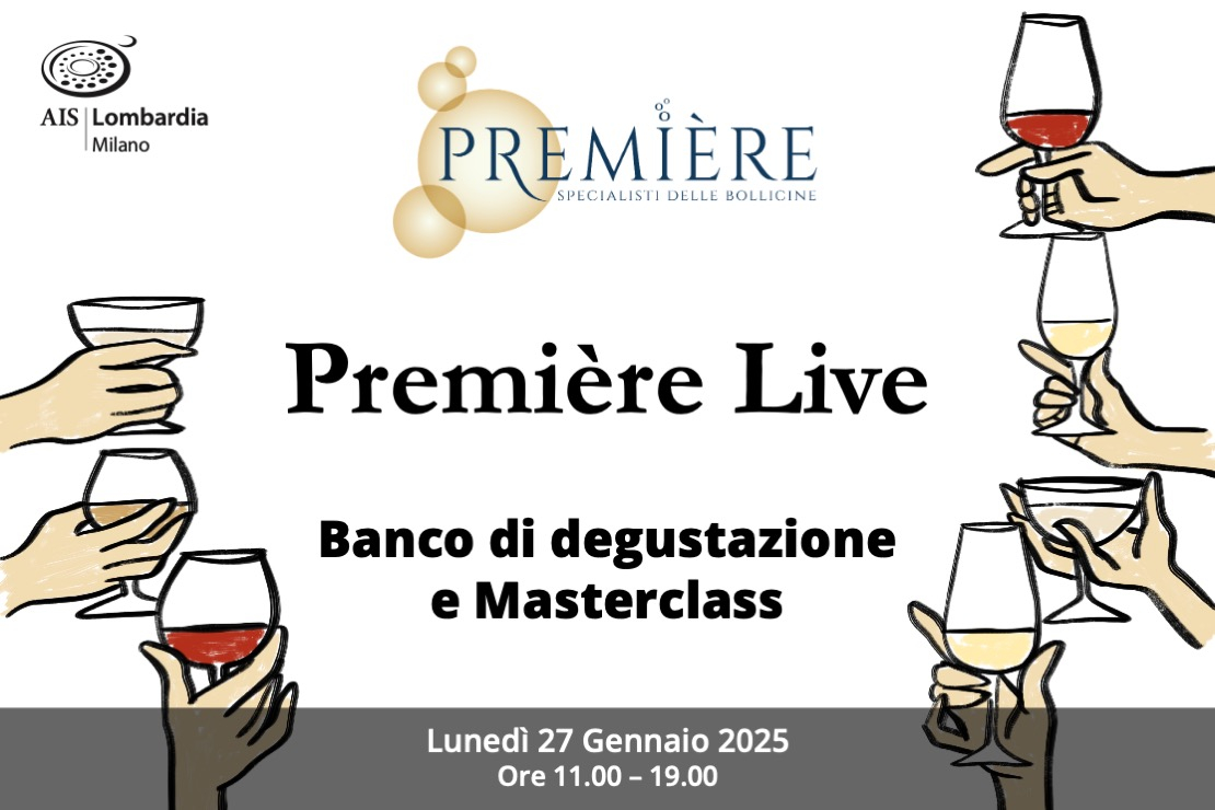 Première Live - Banco di degustazione e Masterclass