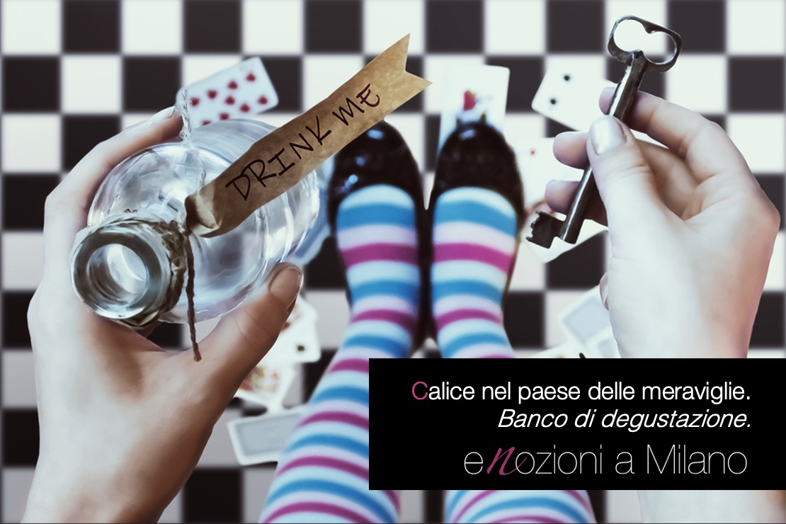 Enozioni a Milano 2025 - Calice nel paese delle meraviglie. Banco di degustazione