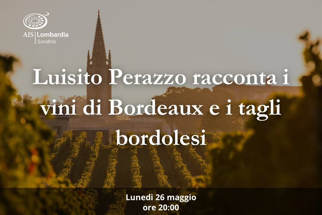 Luisito Perazzo racconta i vini di Bordeaux e i tagli bordolesi