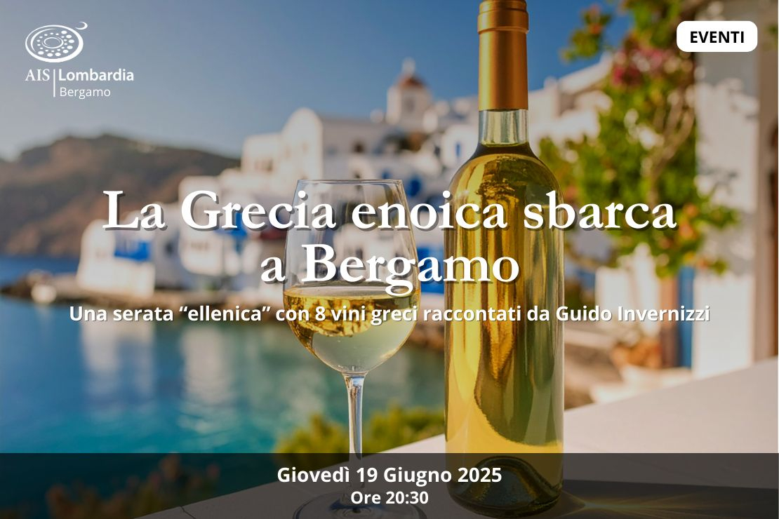 La Grecia enoica sbarca a Bergamo