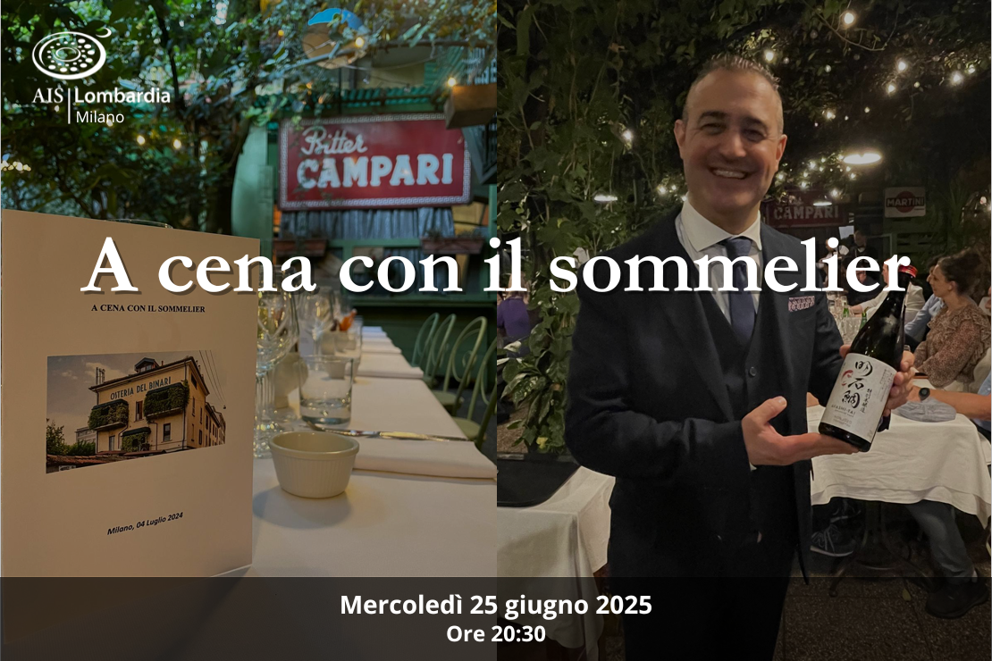 A cena con il sommelier