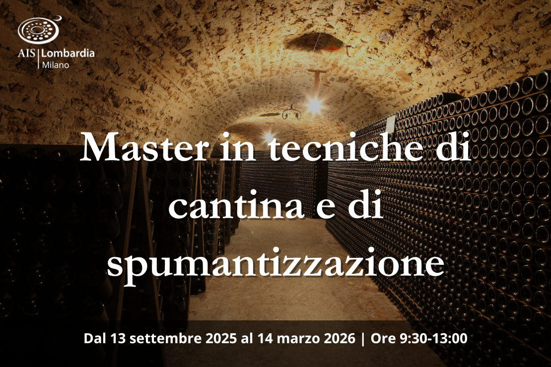 Master in tecniche di cantina e di spumantizzazione