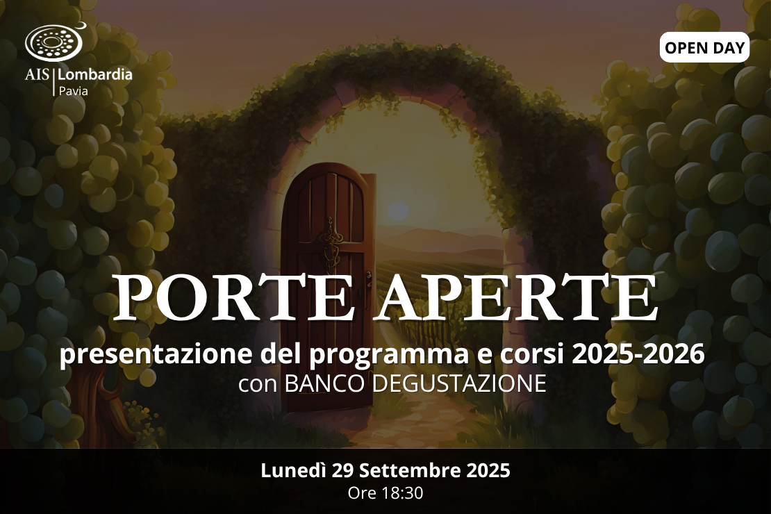 Porte Aperte AIS Pavia - Corsi e programma 2025-2026