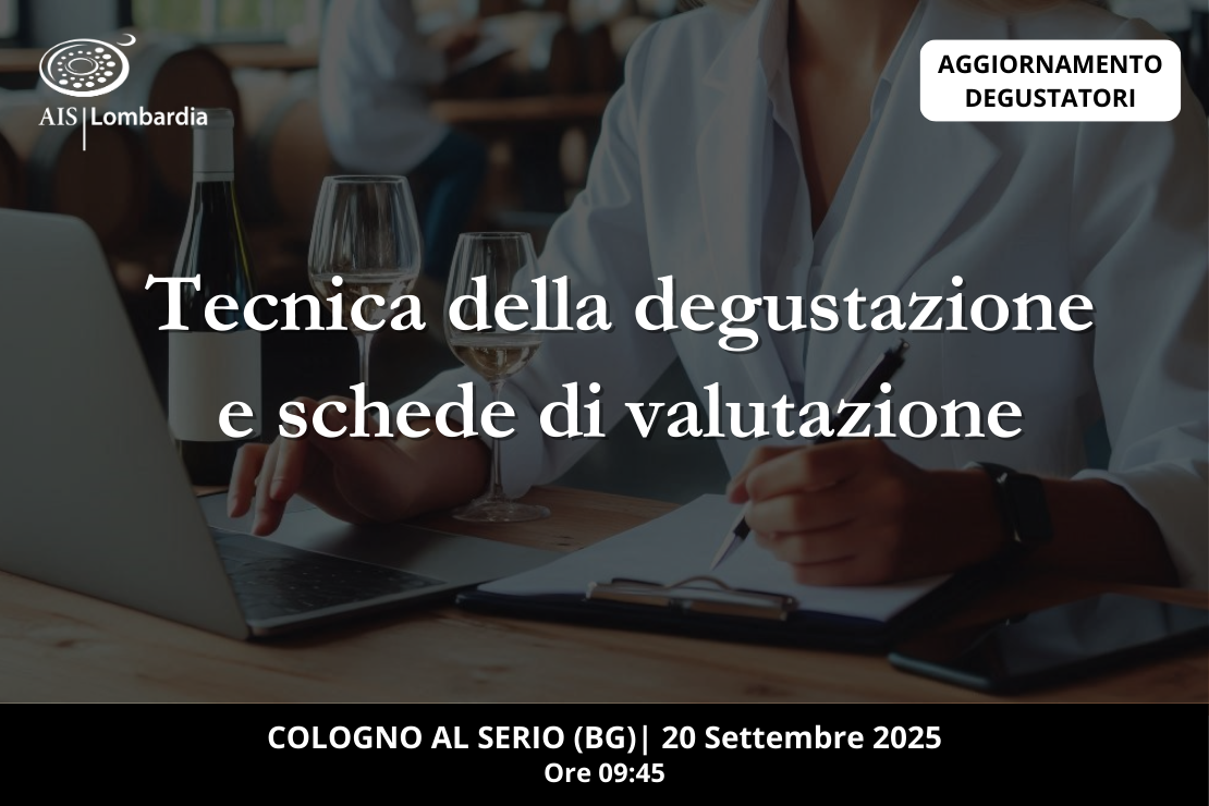Tecnica della degustazione e scheda valutazione