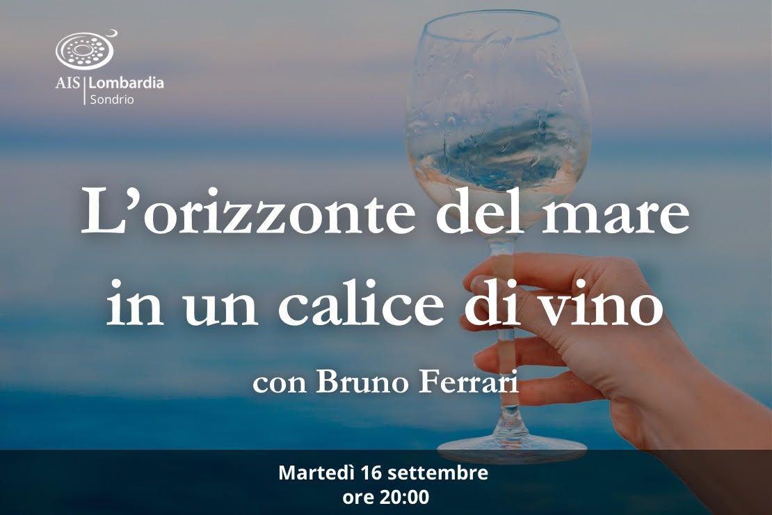 L'orizzonte del mare in un calice di vino