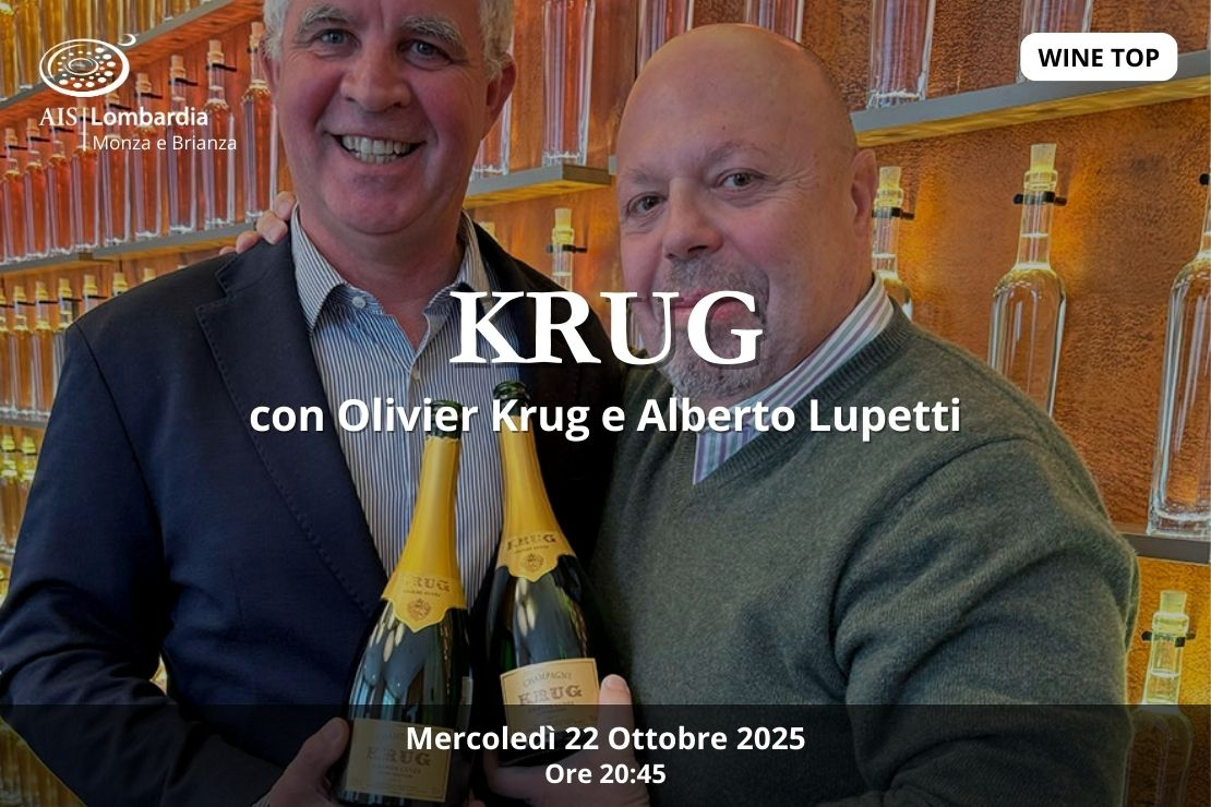 Wine Top. Krug. Con Olivier Krug e Alberto Lupetti
