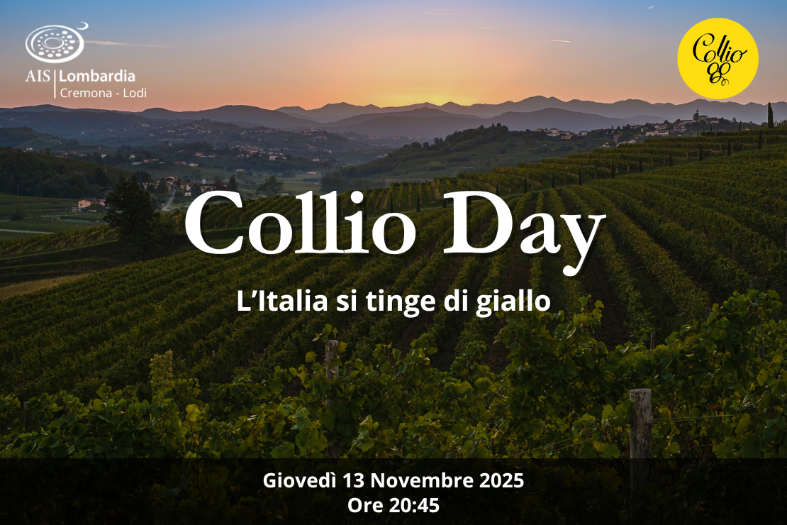 Collio Day | L'Italia si tinge di giallo