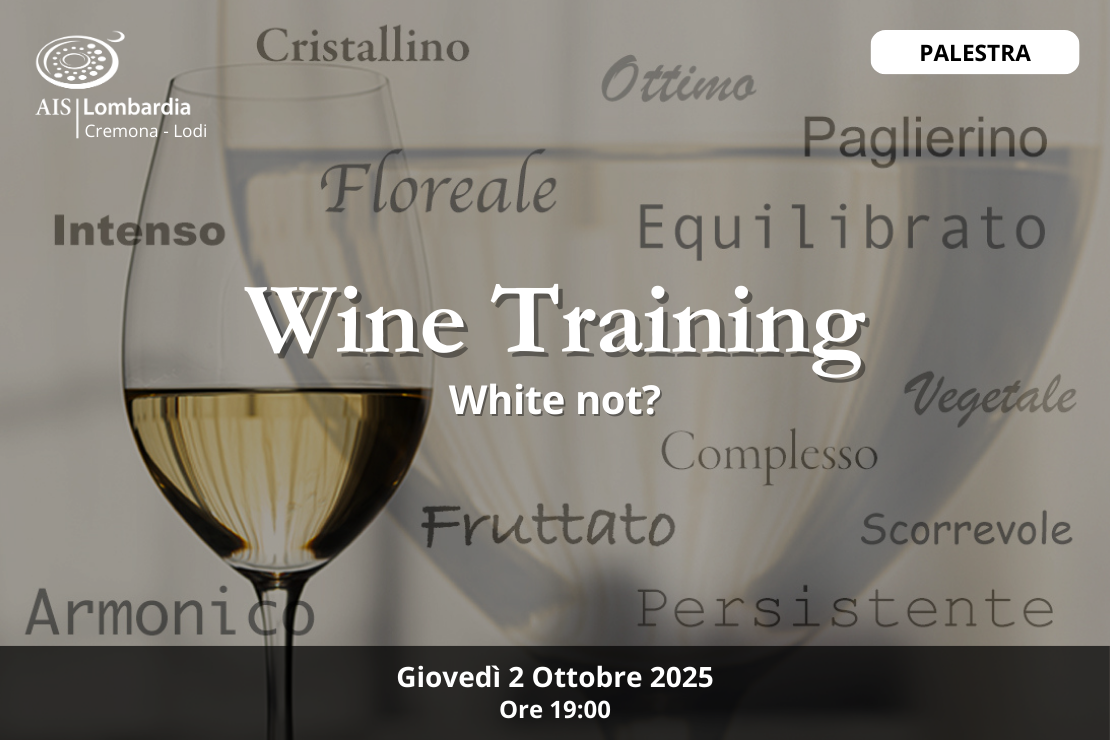 Wine Training | White not?