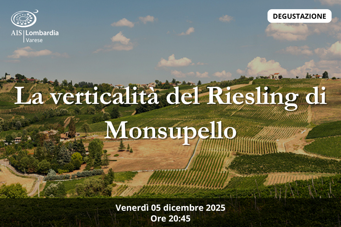 La verticalità del Riesling di Monsupello