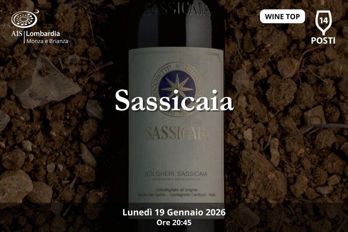 Wine Top. Sassicaia